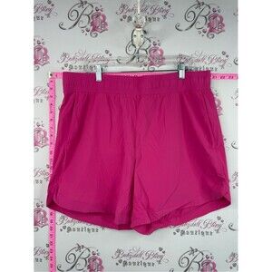 Tuff Athletics shorts bright flowy Hot Pink Workout Shorts
